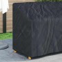 Funda para banco de jardín Negro 134 x 70 x 65 / 94 cm Tela 210D