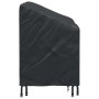 Funda para banco de jardín Negro 134 x 70 x 65 / 94 cm Tela 210D