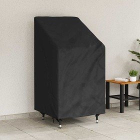 Funda para Silla de Jardín Negro 70 x 70 x 85 / 125 cm Tela 600D