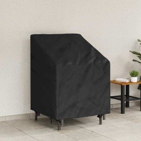 Funda para Silla de Jardín Negro 75 x 78 x 65 / 100 cm Tela 420D