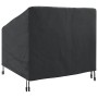 Funda para Silla de Jardín Negro 90 x 90 x 50 / 75 cm Tela 600D en Fundas para muebles de jardín | Comprar online en Foro24