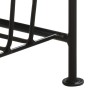Solid mango wood and steel magazine rack 40x30x50 cm by vidaXL, Magazine racks - Ref: Foro24-286465, Price: 100,19 €, Discoun...