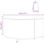 Funda para muebles de exterior 182 x 182 x 85 cm Tela 600D