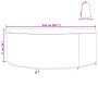 Funda para muebles de exterior 244 x 244 x 71 cm