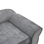 Graues Plüsch-Hundesofa 72x45x30 cm von vidaXL, Betten für Hunde - Ref: Foro24-170951, Preis: 90,23 €, Rabatt: %