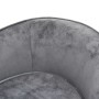 Graues Hundesofa aus Plüsch, 69 x 49 x 40 cm von vidaXL, Betten für Hunde - Ref: Foro24-170941, Preis: 114,78 €, Rabatt: %