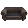 Sofá para perro felpa marrón 72x45x30 cm de vidaXL, Camas para perros - Ref: Foro24-170952, Precio: 97,33 €, Descuento: %