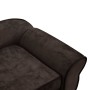 Sofá para perro felpa marrón 72x45x30 cm de vidaXL, Camas para perros - Ref: Foro24-170952, Precio: 97,33 €, Descuento: %