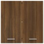 Hängender Schrank aus Eichenholz in Braun 60x31x60 cm von vidaXL, Küchenschränke - Ref: Foro24-815113, Preis: 64,40 €, Rabatt: %