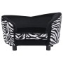 Schwarzes Plüsch-Hundesofa 68x38x38 cm von vidaXL, Betten für Hunde - Ref: Foro24-170962, Preis: 93,75 €, Rabatt: %