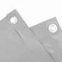 Pantalla de privacidad de balcón PVC gris 400x75 cm