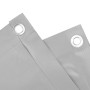 Pantalla de privacidad de balcón PVC gris 500x75 cm