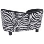 Schwarzes Plüsch-Hundesofa 68x38x38 cm von vidaXL, Betten für Hunde - Ref: Foro24-170962, Preis: 93,75 €, Rabatt: %