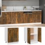 Ofenschrank aus geräuchertem Eichenholz, 60 x 46 x 81,5 cm von vidaXL, Küchenschränke - Ref: Foro24-815561, Preis: 56,68 €, R...