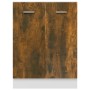 Ofenschrank aus geräuchertem Eichenholz, 60 x 46 x 81,5 cm von vidaXL, Küchenschränke - Ref: Foro24-815561, Preis: 56,68 €, R...