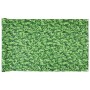 Pantalla de privacidad de balcón PVC plantas verde 400x90 cm