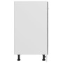 Armario inferior de cocina contrachapado gris 60x46x81,5 cm de vidaXL, Armarios de cocina - Ref: Foro24-815562, Precio: 78,75...