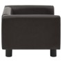 Sofá para perros felpa y cuero sintético marrón 60x43x30 cm by vidaXL, Beds for dogs - Ref: Foro24-170961, Price: 74,27 €, Di...