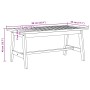 Mesa de Café Marrón Madera maciza de Acacia