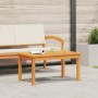 Mesa de Café Marrón Madera maciza de Acacia en Conjuntos de jardín | Comprar online en Foro24