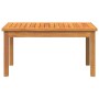 Mesa de Café Marrón Madera maciza de Acacia en Conjuntos de jardín | Comprar online en Foro24