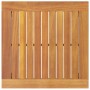 Mesa lateral Marrón Madera maciza de Acacia