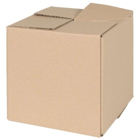 Caja Plegable 50 pcs Marrón 20 x 20 x 20 cm Cartón