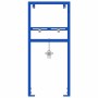 Soporte de pared de baño Manual Azul 50 x 17.5 x 136 cm Acero