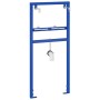 Soporte de pared de baño Manual Azul 50 x 17.5 x 136 cm Acero