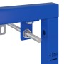 Soporte de pared de baño Manual Azul 50 x 17.5 x 136 cm Acero
