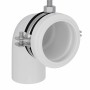 Soporte de pared de baño Manual Azul 50 x 17.5 x 136 cm Acero