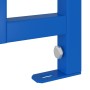 Soporte de pared de baño Manual Azul 50 x 17.5 x 136 cm Acero