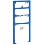 Soporte de pared de baño Manual Azul 50 x 17.5 x 136 cm Acero