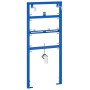 Soporte de pared de baño Manual Azul 50 x 17.5 x 136 cm Acero