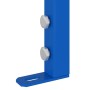 Soporte de pared de baño Manual Azul 50 x 17.5 x 136 cm Acero