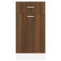 Unterschrank für Küche aus braunem Ingenieurholz 40x46x81,5 cm von vidaXL, Küchenschränke - Ref: Foro24-815572, Preis: 54,16 ...