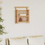 Estante de pared con estante Marrón 40 x 13 x 44 cm Bambú