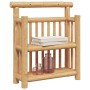 Estante de pared con estante Marrón 40 x 13 x 44 cm Bambú