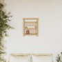 Estante de pared con estante Marrón 40 x 13 x 44 cm Bambú