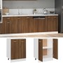 Ofenschrank aus geräuchertem Eichenholz, 60 x 46 x 81,5 cm von vidaXL, Küchenschränke - Ref: Foro24-815563, Preis: 64,43 €, R...