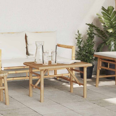Mesa de Café Marrón 70 x 40 x 36 cm Bambú