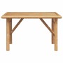Mesa de Café Marrón 70 x 40 x 36 cm Bambú