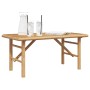 Mesa de Café Marrón 90 x 50 x 43 cm Bambú