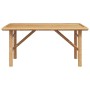 Mesa de Café Marrón 90 x 50 x 43 cm Bambú