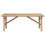 Mesa de Café Marrón 110 x 50 x 43 cm Bambú
