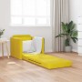 Sofá Cama de Piso Amarillo oscuro 74 x 77 x 81 cm Terciopelo
