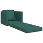 Sofá cama Verde oscuro 74 x 77 x 81 cm Terciopelo en Sofás | Comprar online en Foro24