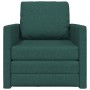 Sofá cama Verde oscuro 74 x 77 x 81 cm Terciopelo en Sofás | Comprar online en Foro24