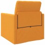 Sofá Cama con cojín Amarillo oscuro 74 x 77 x 81 cm tela