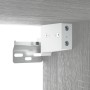 Hängender Eckschrank aus grauem Sonoma-Engineering-Holz von vidaXL, Küchenschränke - Ref: Foro24-815598, Preis: 74,98 €, Raba...
